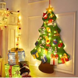 Sapin de Noël en feutrine à faire soi-même